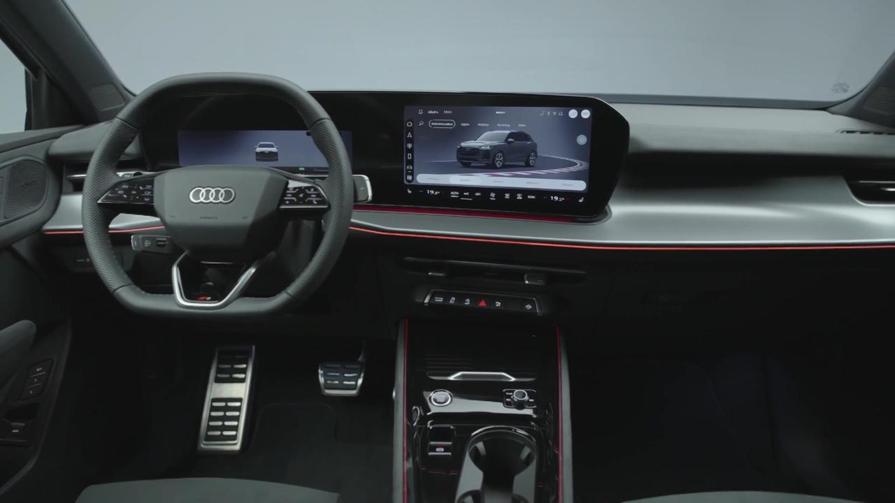 The new Audi Q3 SUV Interior Design in Studio