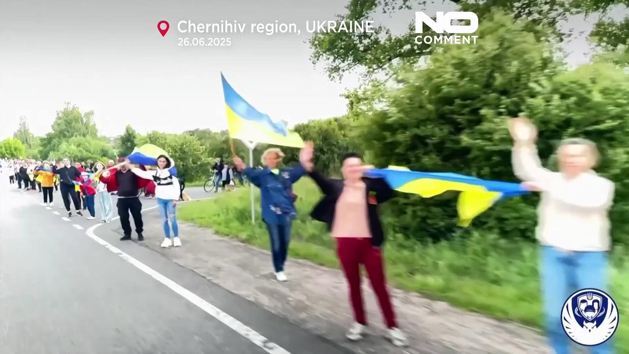 Watch: Emotional homecoming for POWs freed by Russia