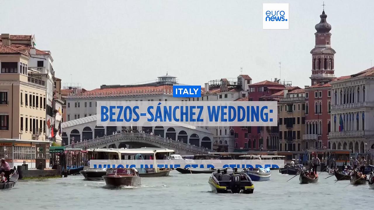 Bezos-Sánchez wedding: Who's in the star-studded guest list?