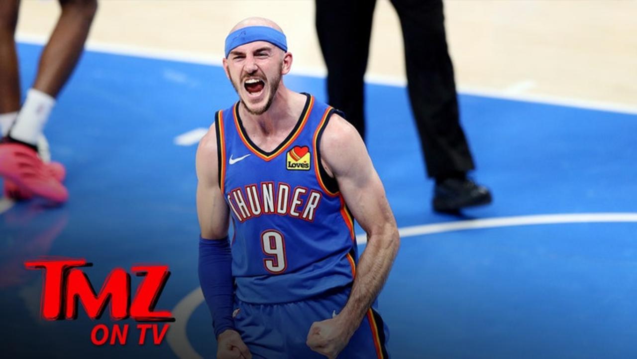 Alex Caruso Laments OKC's Fumbled Champagne Showers, Vows To Be Better 'Next Time' | TMZ TV