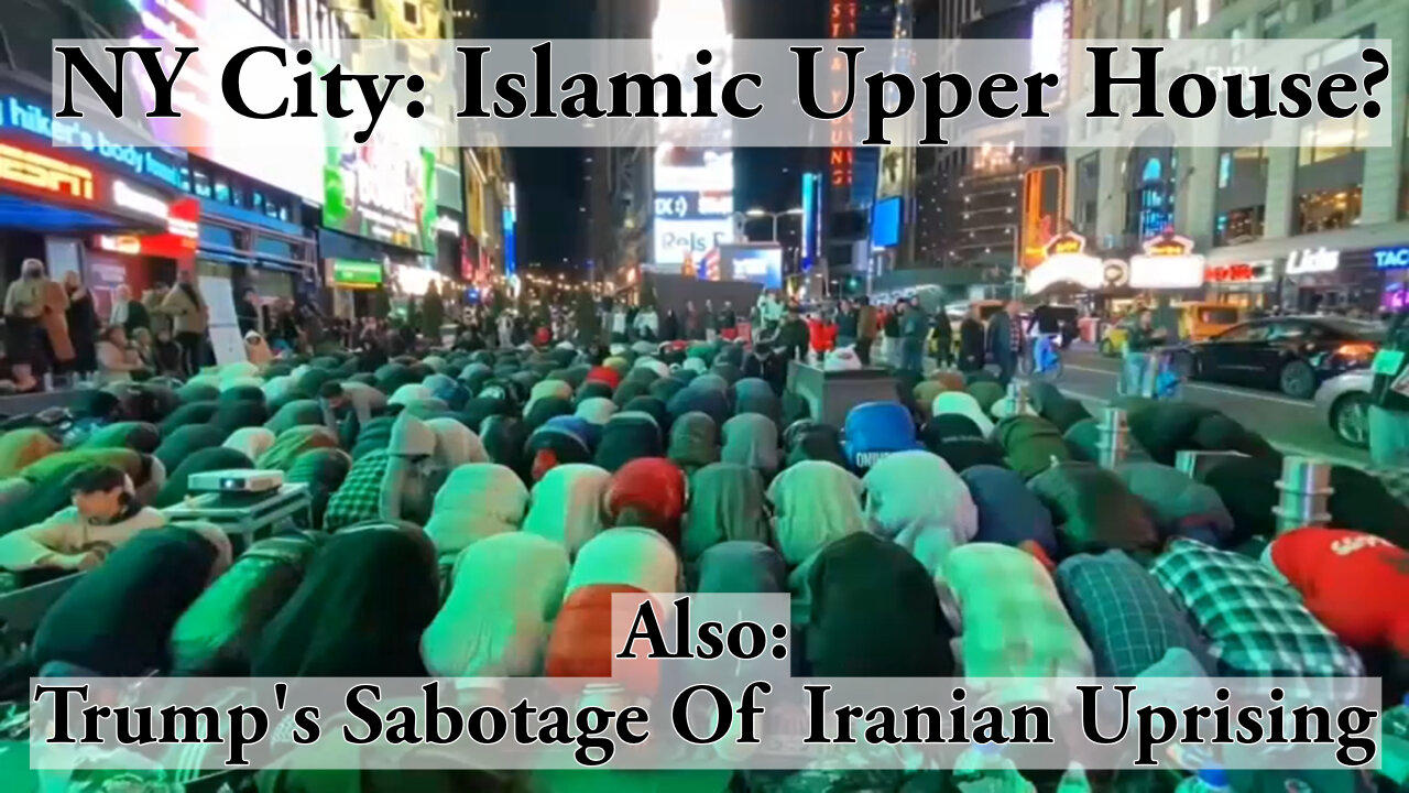 NY City: Islamic Upper House? Trump's Sabotage Of Iranian Uprising - Truth Today 06/26/25