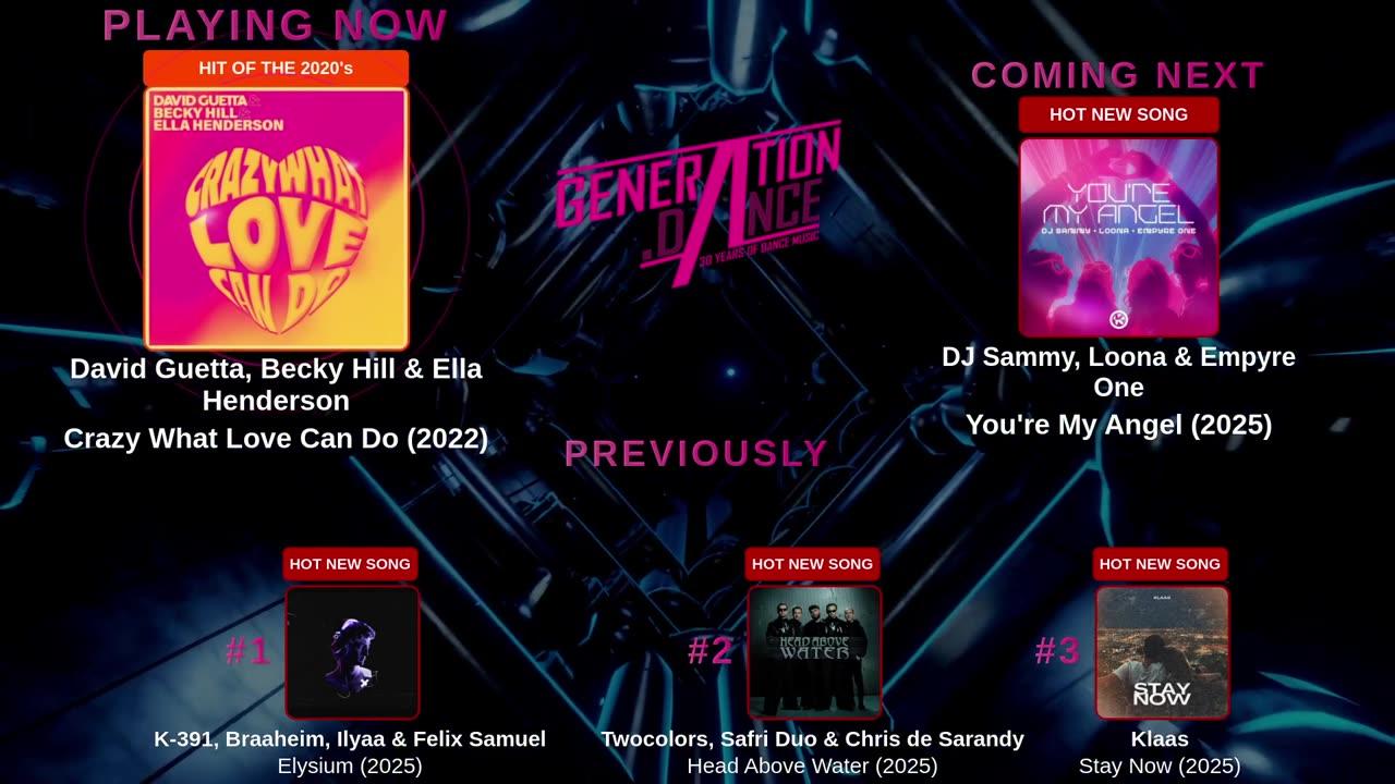 Generation Dance Radio - EDM, Dance, Eurodance, Trance, House, Hands up