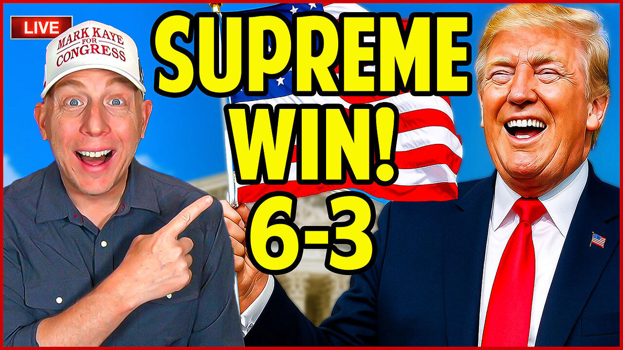 🔴 Trump's SUPREME Court May Have Just Saved America!
