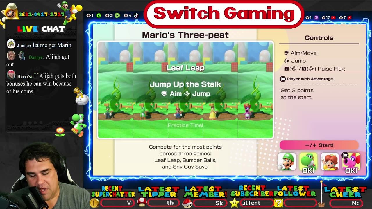 Birthday Celebration Day 1 Super Mario Party Jamboree LIVE W/Viewers on Nintendo Switch 2! ๐#shorts