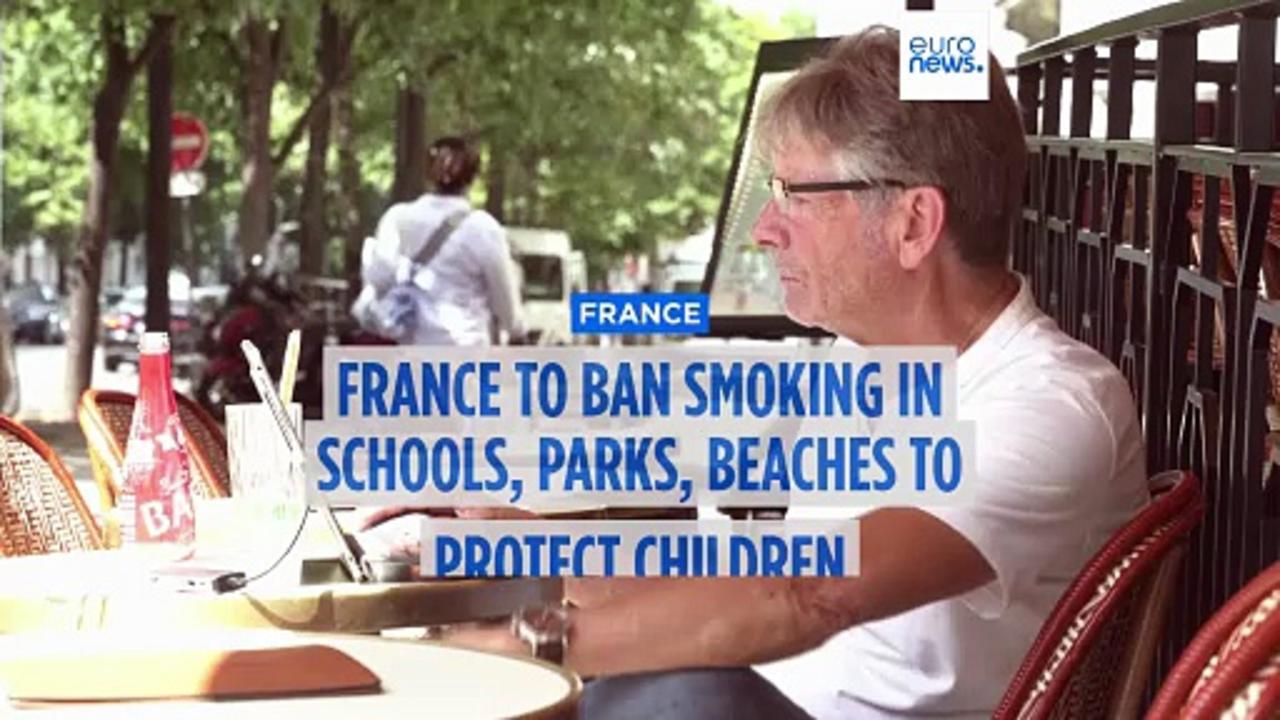 France to ban smoking in schools, parks, beaches to protect children