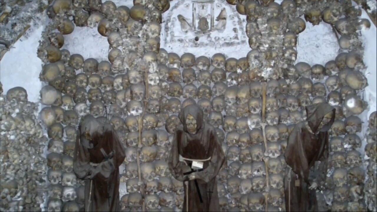 Stuffing previous civilization under a church?