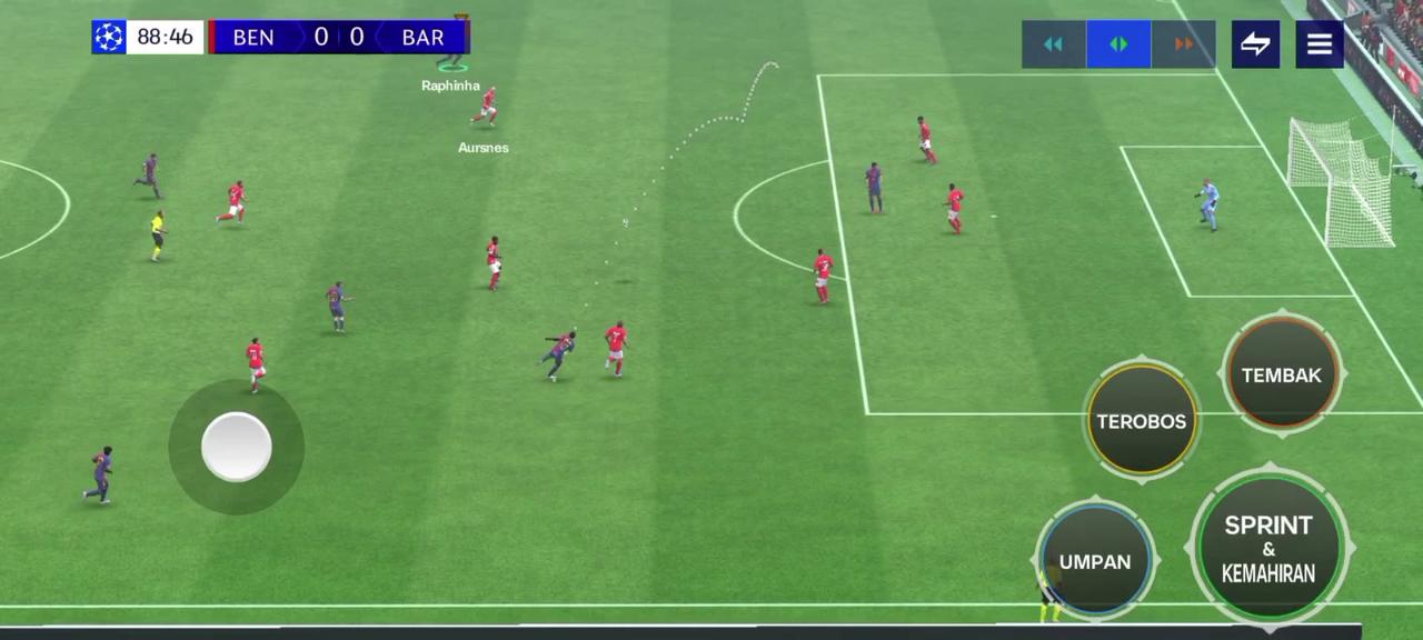 Game Barcelona vs Benfica leg 1 part3