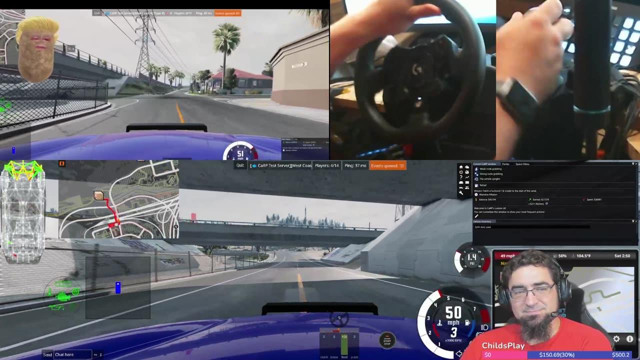 CARP - West Coast 4 with a Tater - G923 !Charity | #beamng #beamngdrive #beamngdrivemods #beamngdrivecrashes