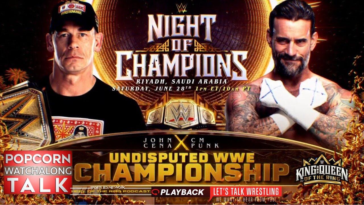 WWE Night Of Champions WRESTLING PLE Watch Along with HEEL OF THE RING PODCAST
