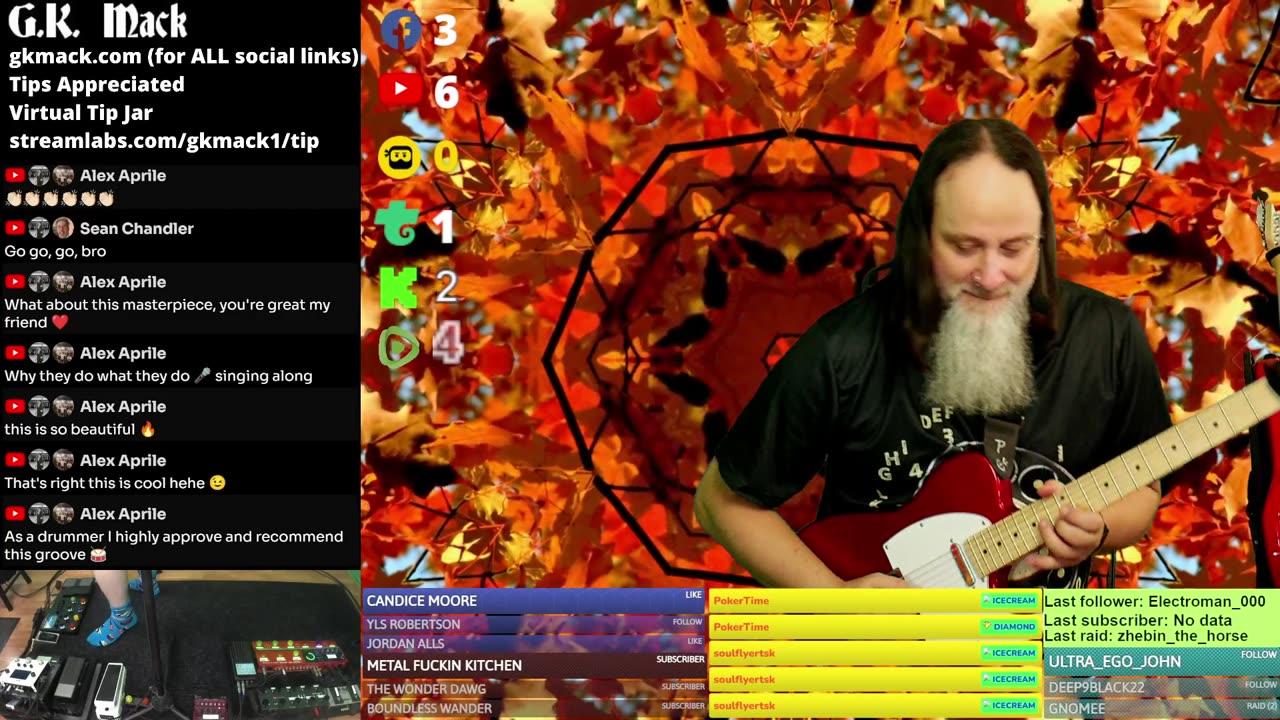 G.K. Mack Live Looping Jackassery & Rants MultiStream Saturdays #144 #Livelooping #Jackassery