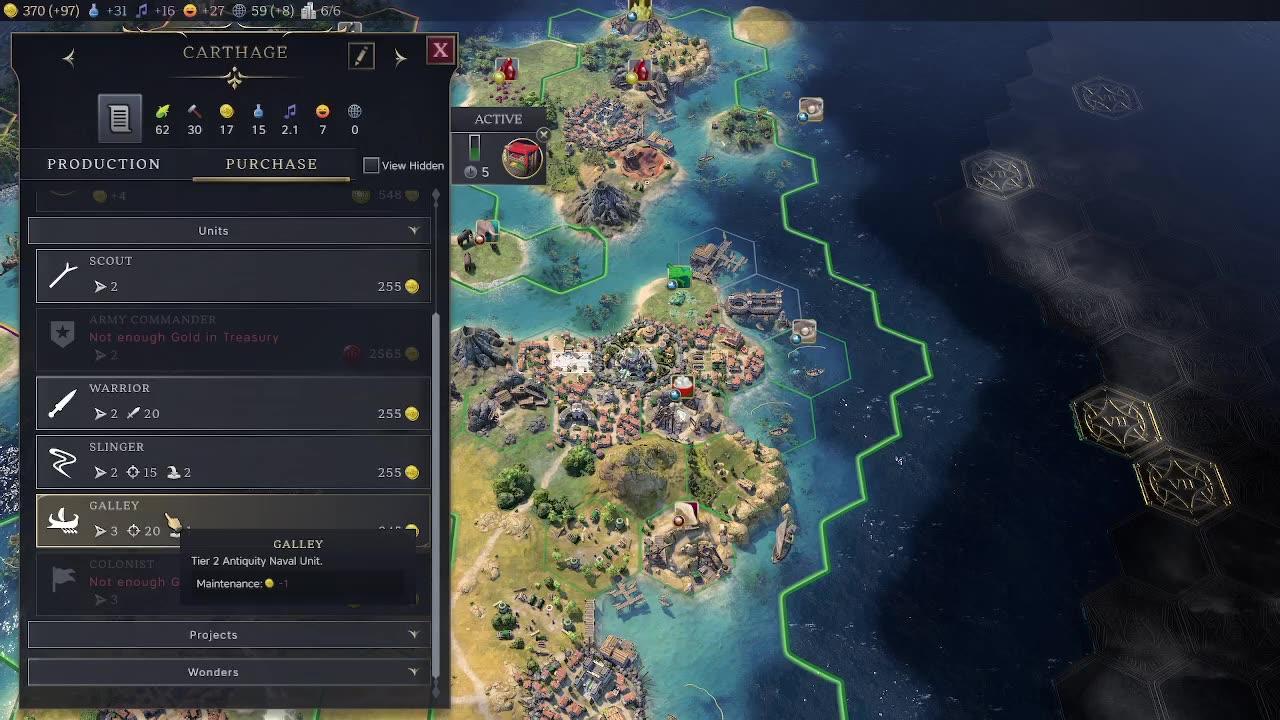 Marathon, Ibn of Carthage, Deity - Sid Meier's Civilization 7!