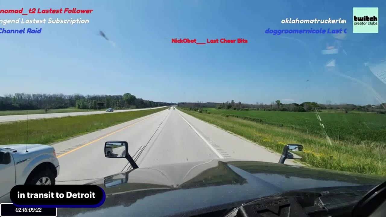 #972. Come along for the ride. Green Bay WI to Michigan for Delivery