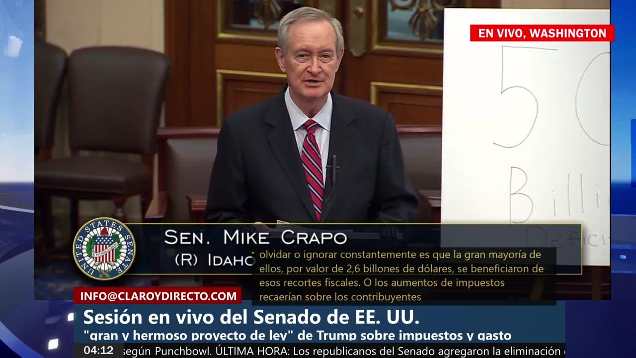 EN VIVO Y EN ESPAÑOL: El Senado de EE.UU. debate la “Big Beautiful Bill” de Trump sobre impuestos y gasto público