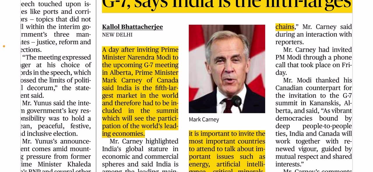 08 June 2025 The Hindu Newspaper Analysis