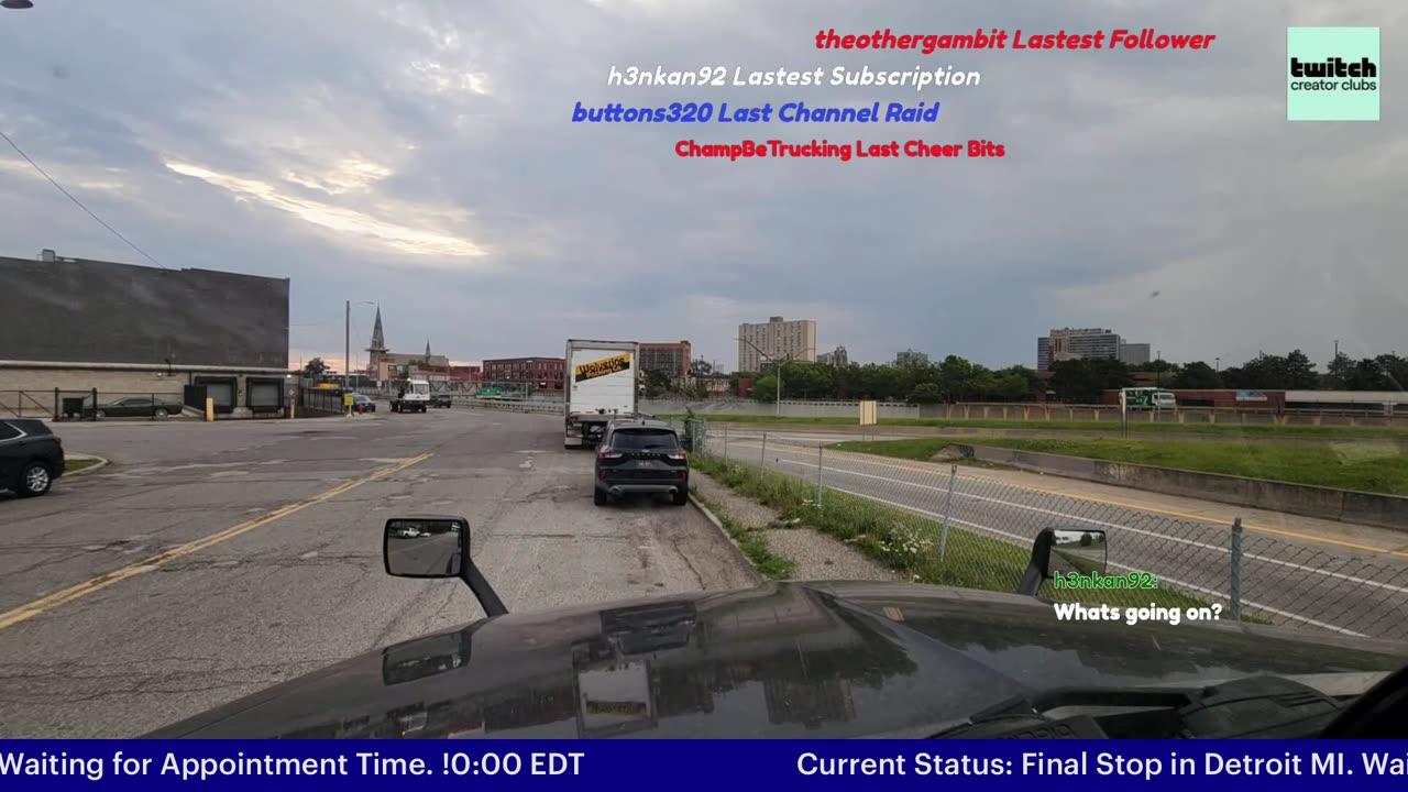 #973. Come along for the ride. The Wait for a Detroit Delivery. Pickup in Southern MI to Wi Delivery.