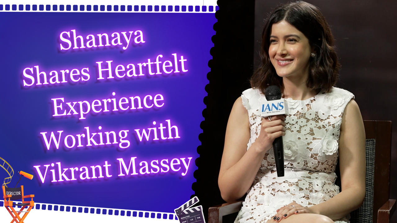 Shanaya Kapoor shares how Vikrant Massey made her feel ‘comfortable and equal’ on set