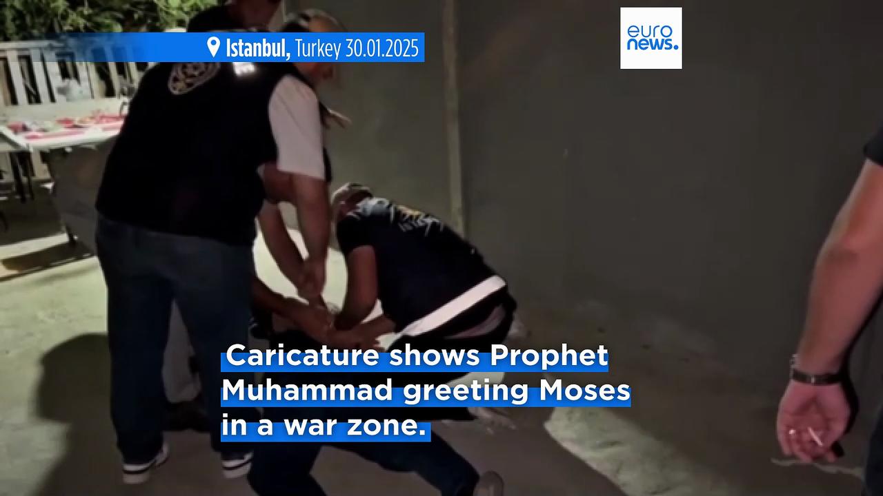 Turkish police detain cartoonist over Prophet Muhammad caricature