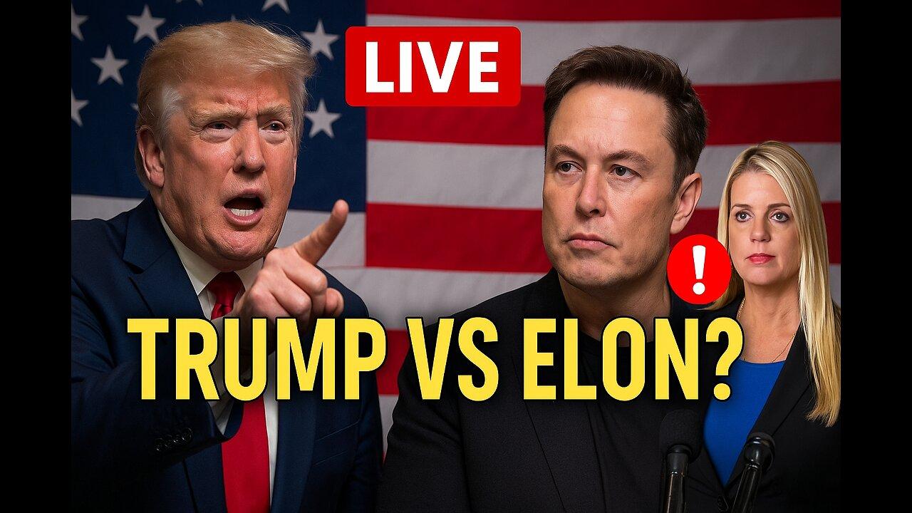 Trump to DEPORT Elon Musk? Police, Pam Bondi & Bombshell Update – LIVE!
