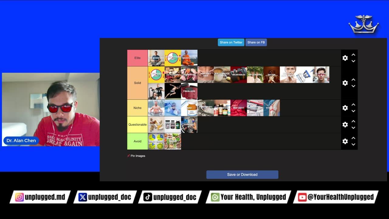 The ULTIMATE Biohacking Tier List