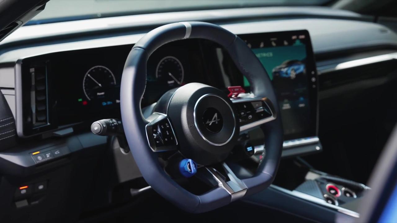 Alpine A390 GTS Interior Design in Studio