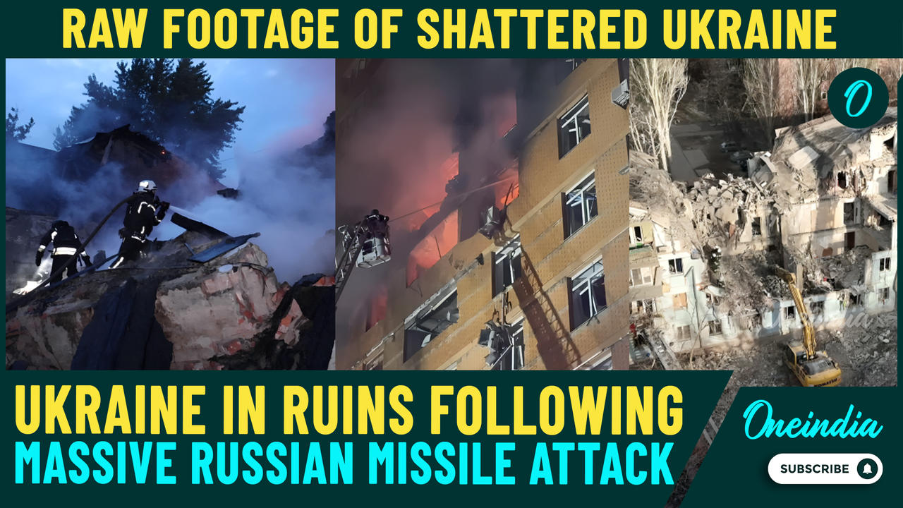 RAW FOOTAGE: Ukraine BLEEDS After Deadliest Russian Aerial Onslaught For Weeks | Surrender Soon?