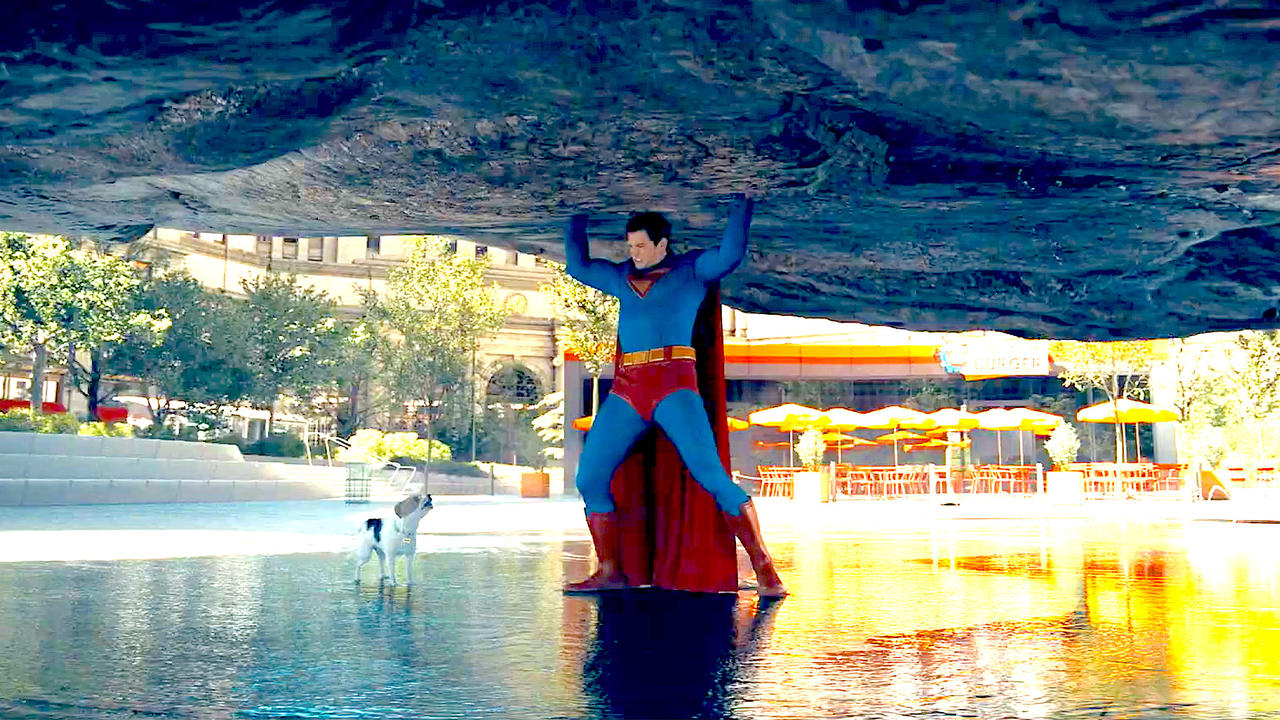 Hero Mode: Watch Superman Battle a Monster and Save the Dog