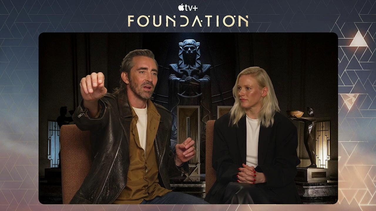 Lee Pace and Laura Birn talk Foundation Season 3