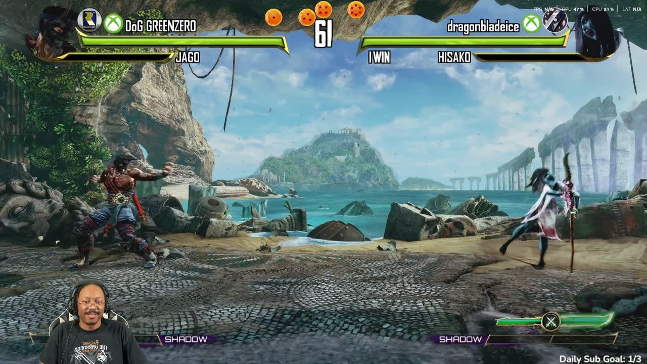 We are back to FGC. Later tonight playing some DoA6 with @CalypsieVT