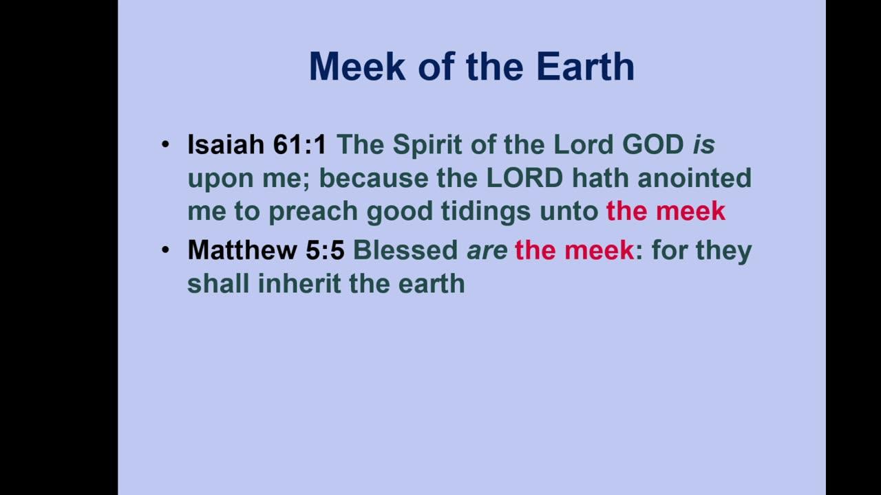 Bible Teaching: (Book of Zaphaniah)