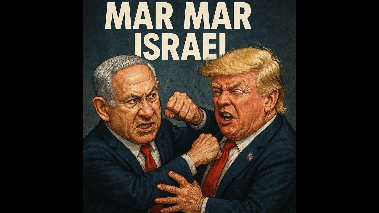 🎥 Live Title: Trump vs Netanyahu | MAR MAR ISRAEL | Political Drama Unfolds!