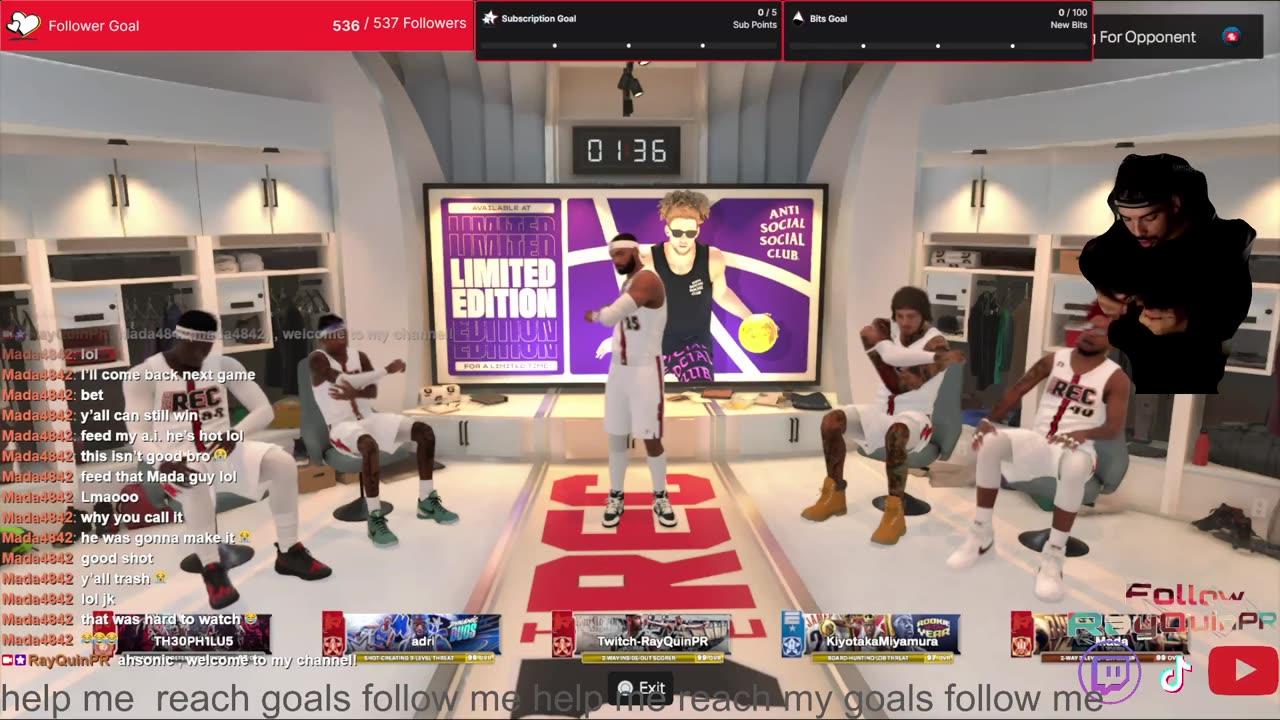 RayQuinPR is Live NBA 2k25 PC first 250 subscribe will have a chance for a gift MSI GAMING LAPTOP