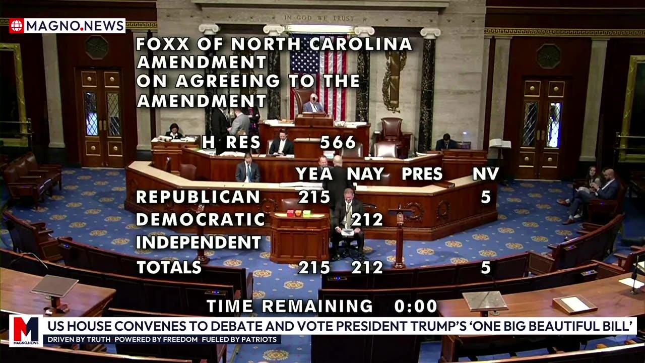 🇺🇸 US House Convenes to Debate and Vote President Trump's One Big Beautiful Bill [LIVE]