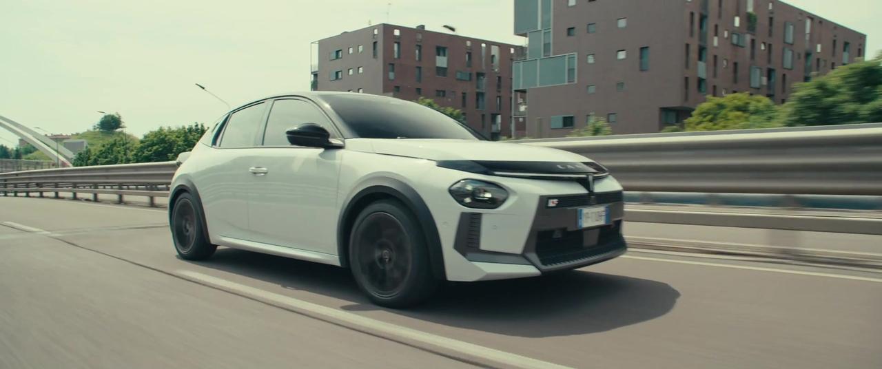 Lancia HF in White Driving Video