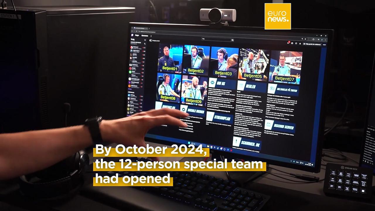 These police officers in Denmark are tackling crime by playing online games with kids