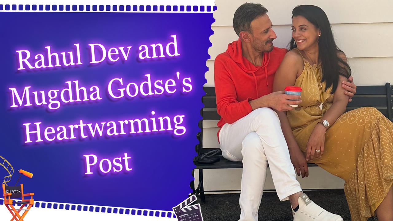 Rahul Dev and Mugdha Godse lost in each other’s eyes as they celebrate 12 years of togetherness