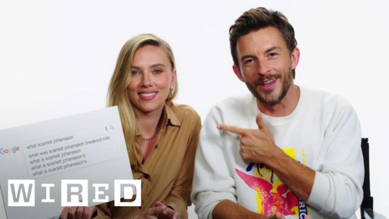 Scarlett Johansson & Jonathan Bailey Answer The Web's Most Searched Questions