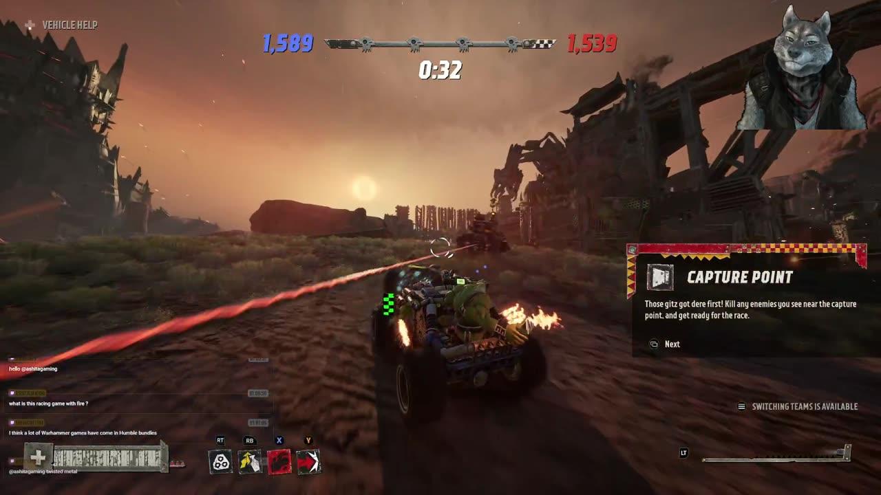 Stream 213: Playing Warhammer 40000 Speed Freeks and Clair Obscur