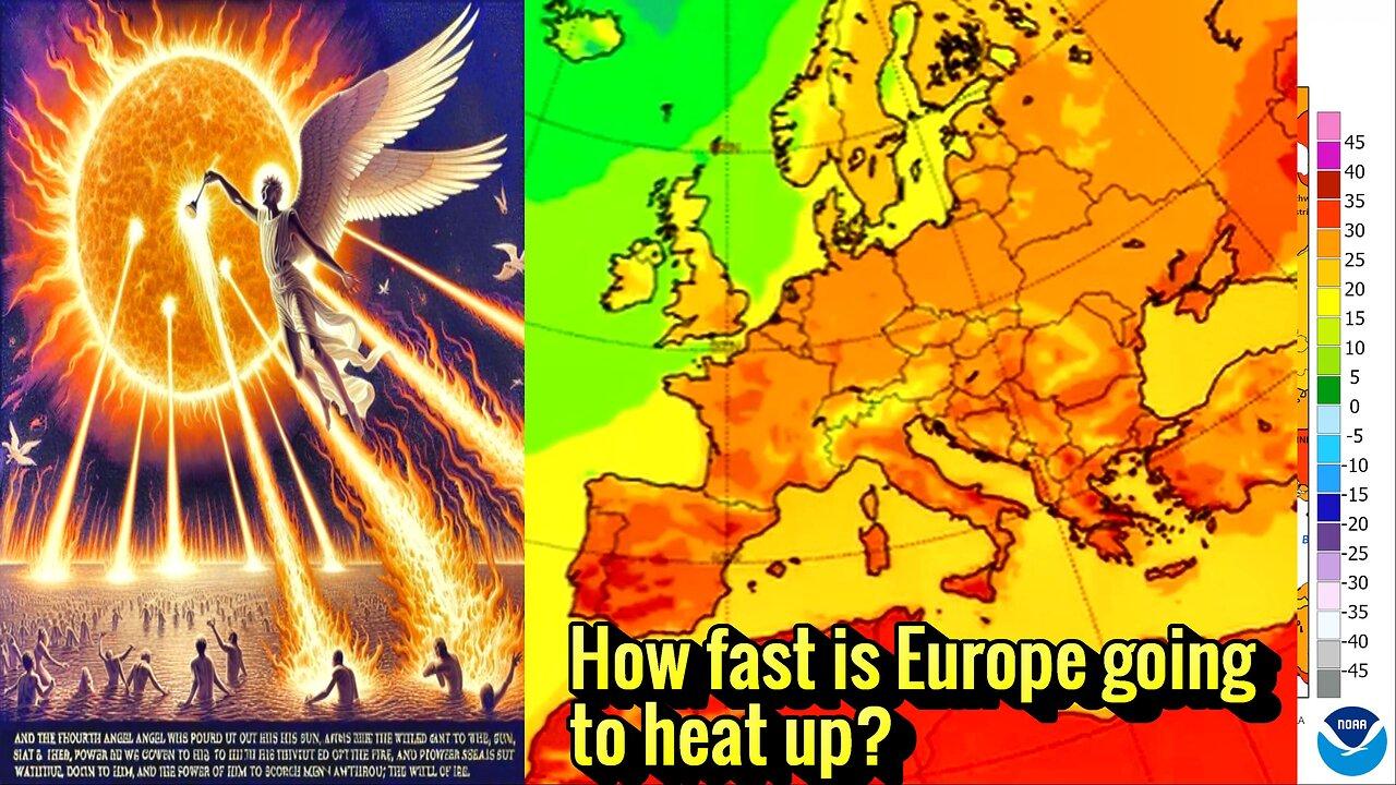 Genocide Enabler Antichrist Europe is The World's Fastest Warming Continent
