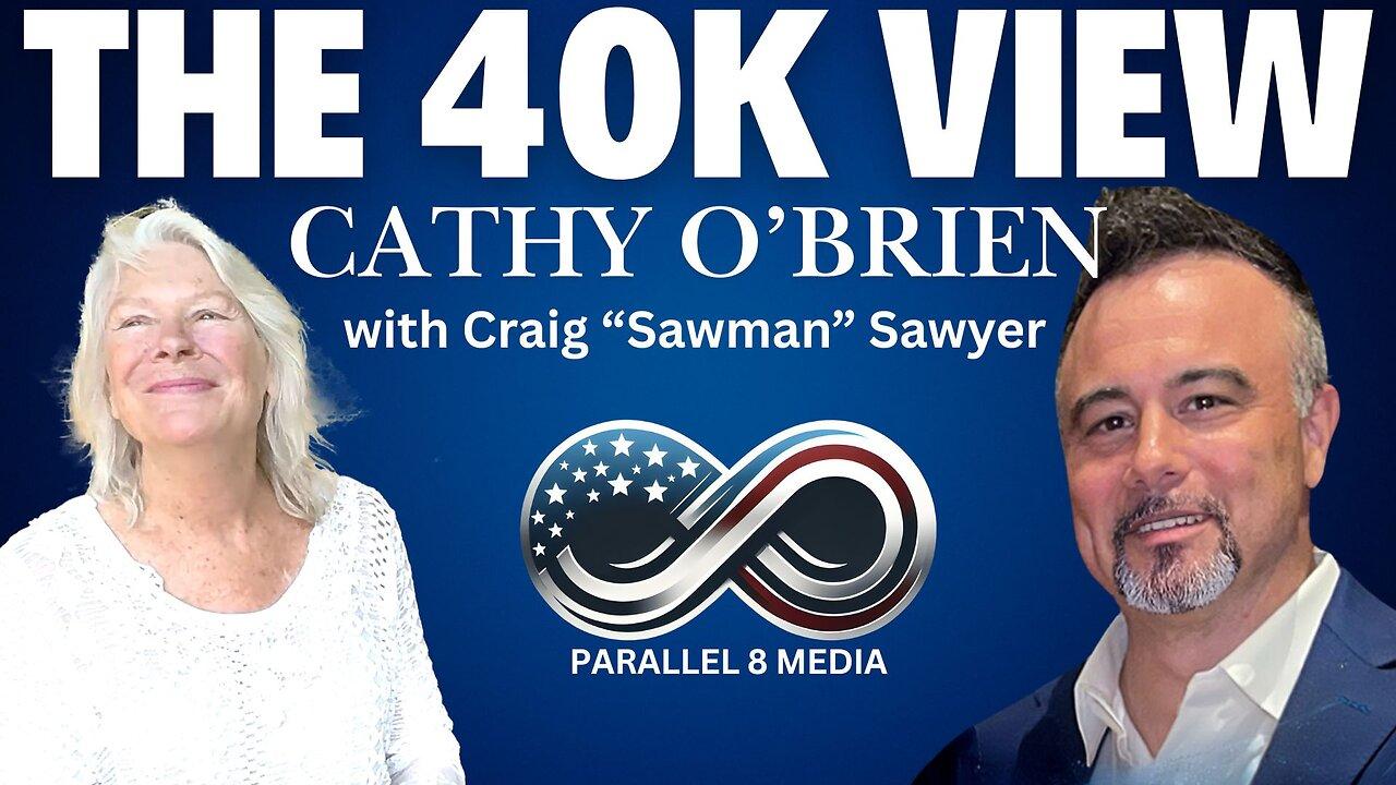 MKULTRA Survivor Cathy O'Brien - The 40K View - Episode #30