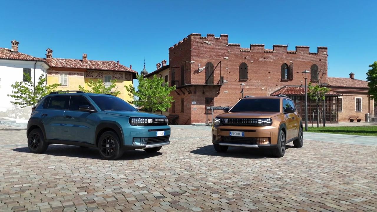 Fiat Grande Panda Hybrid Exterior Design