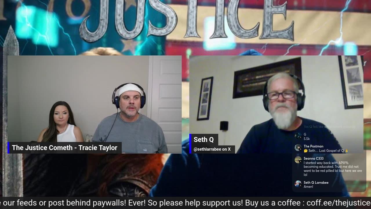 Tracing Justice 7/3/25 - Trump Rally watch party!π , Ingersolllockwood review , QA live!