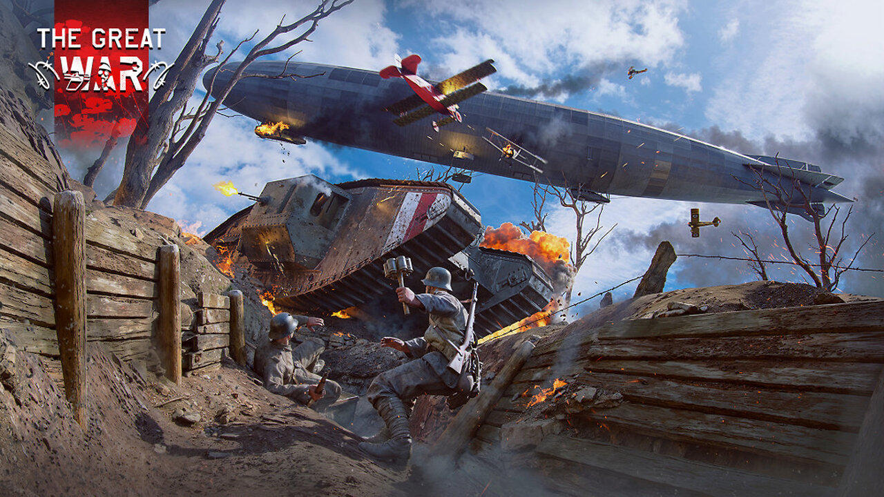 War Thunder: Steel Rain Over Burning Skies Tank Tracks, Jet Screams & Total Destruction