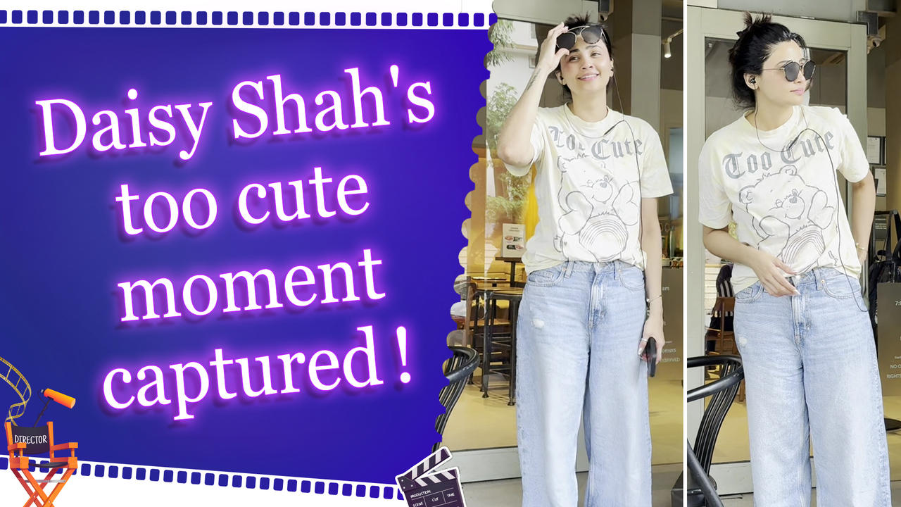 Daisy Shah added touch of glam to her 'too cute' appearance