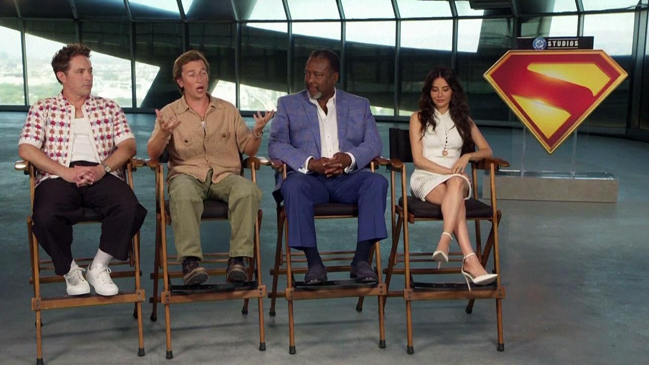 Superman supporting cast say new movie is 'hopeful'