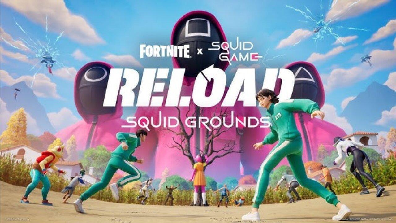 Red Light, Green Light, Reload: Fortnite x Squid Game!