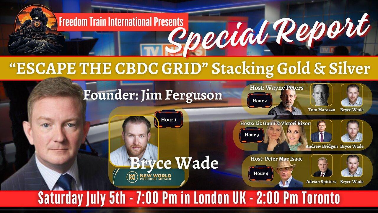 FTI Special Report: “ESCAPE THE CBDC GRID” Stacking Gold & Silver