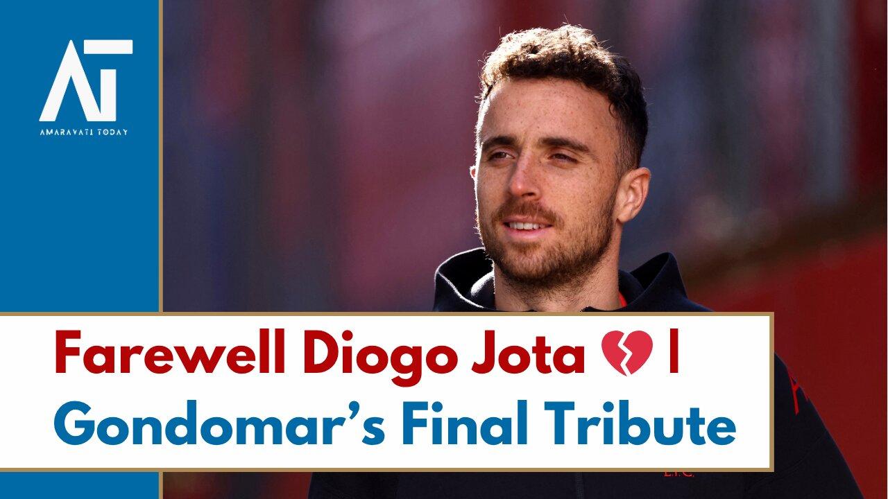 Final Goodbye to Diogo Jota | Gondomar Bids Farewell | Portugal | Amaravati Today World News LIVE