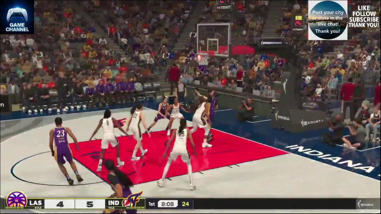 LOS ANGELES SPARKS VS INDIANA FEVER JULY 5, 2025. POST YOUR CITY OR STATE IN THE LIVE CHAT!