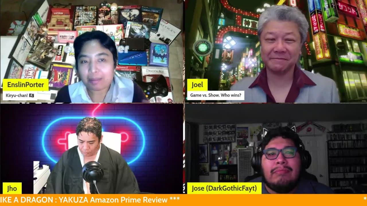 LIKE A DRAGON : YAKUZA Amazon Prime Series Review | Timeless Gamers Show