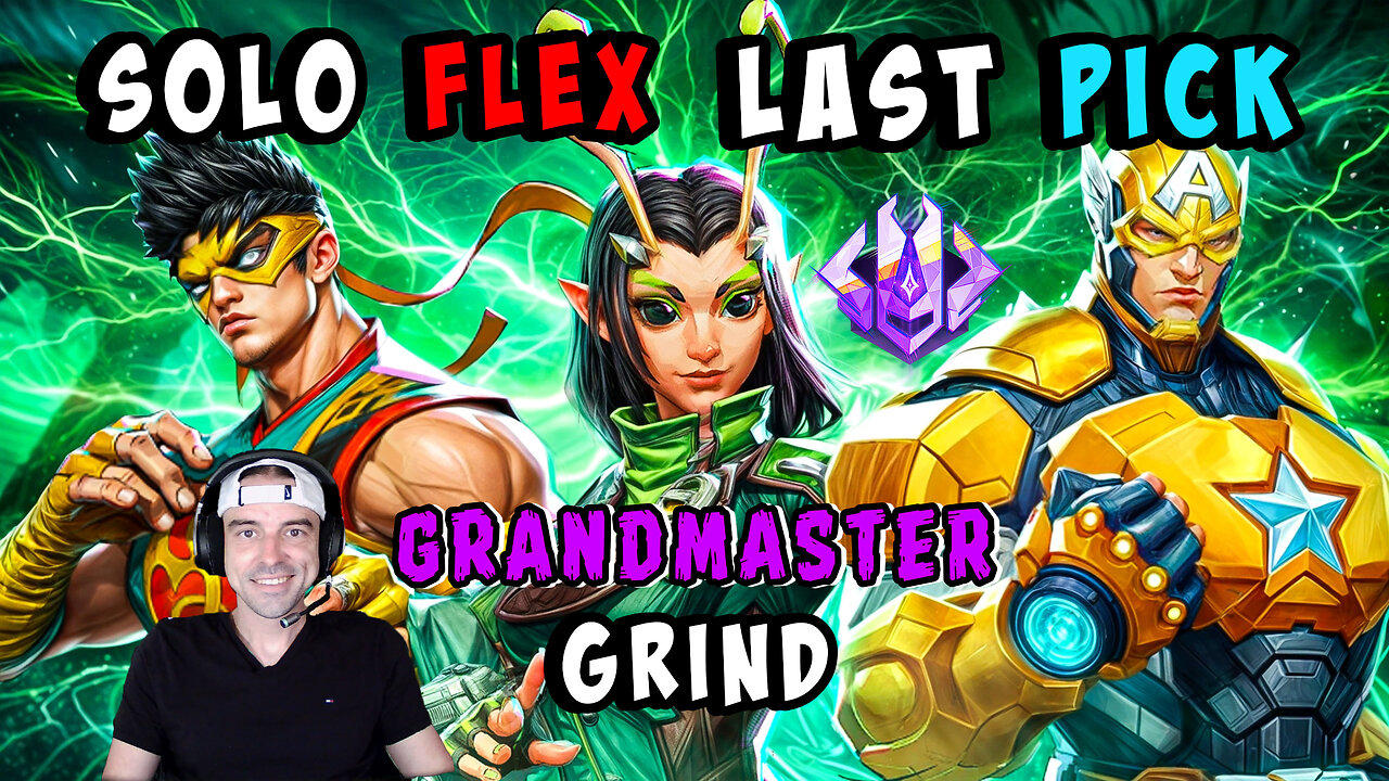 🔴LIVE - GRANDMASTER GRIND AS SOLO IN MARVEL RIVALS WITH NEFFEX MUSIC - COME CHAT!